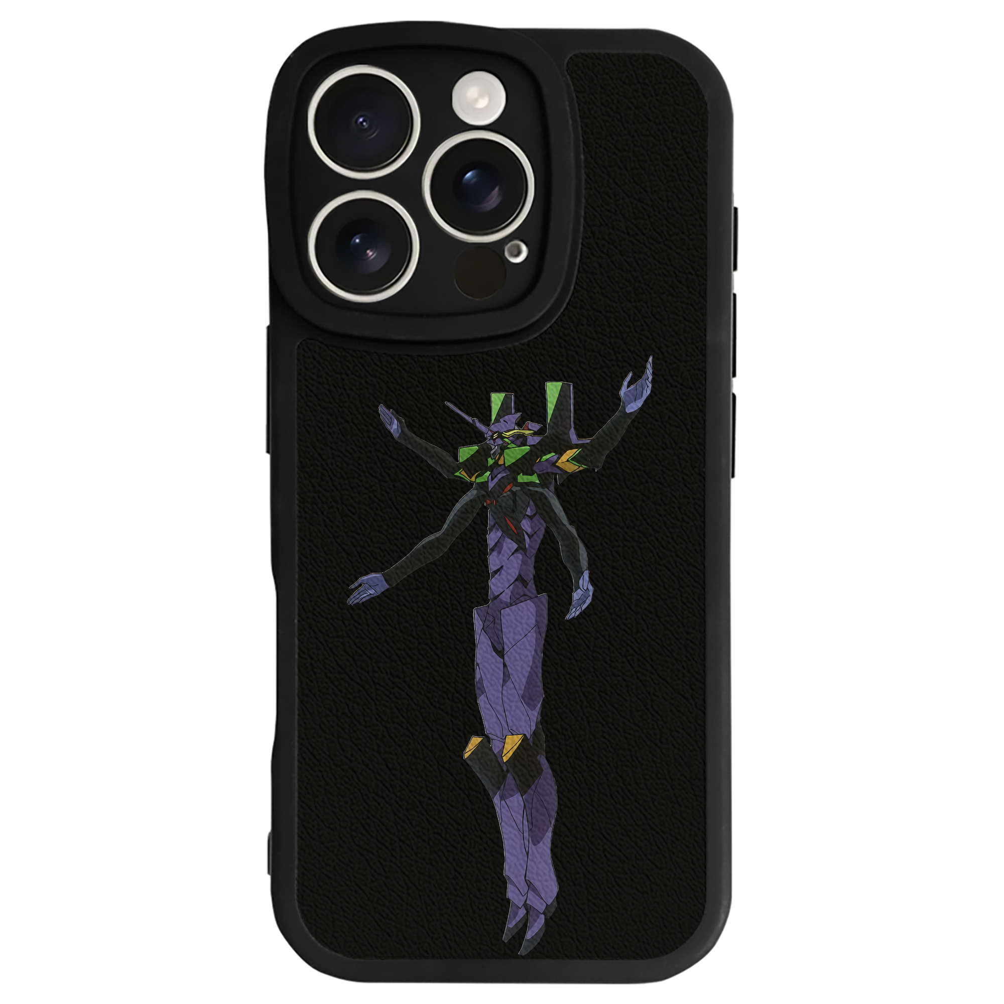 （画像用） EVA 新世紀エヴァンゲリオン 【iPhone 16シリーズ対応】シリコンスマホケース（レザー調） 材質：シリコン